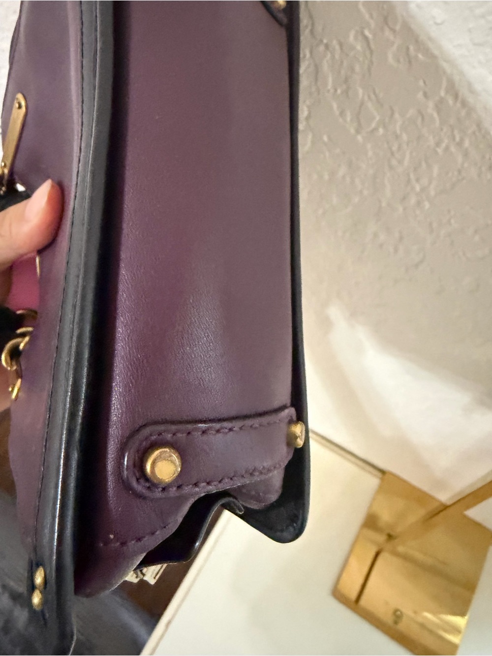 Coach Mini Dreamer 21
ColorBlock Leather Satchel - Picture 6 of 11